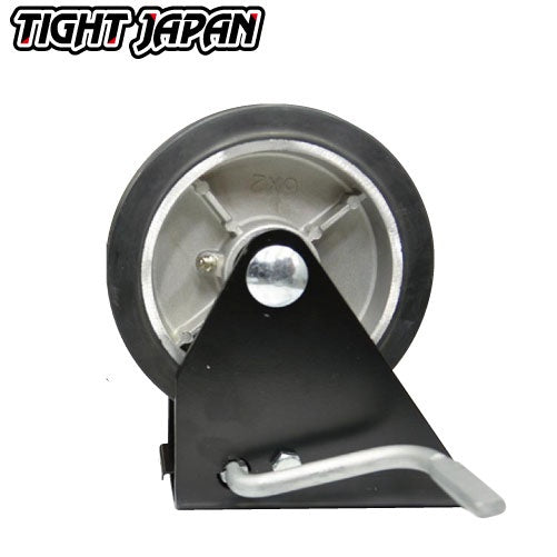 TIGHTJAPAN Steel Stopper Trailer Jack Tire & Base 0702-01 TIGHTJAPAN Boat Trailer Trailer Parts