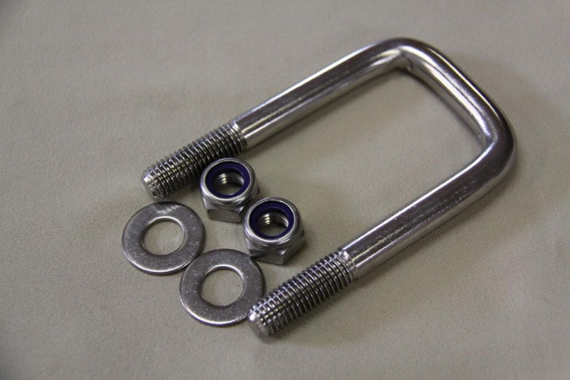 Stainless Steel Square U Bolt Kit 100 x 60 x φ12 Trailer Parts Boat Trailer 09013-01