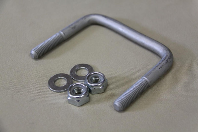 Steel square U bolt kit 70 x 97 x φ10 trailer parts boat trailer 0902-00