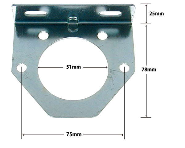 Car side wiring connector stay steel 11-771 connector stay trailer parts boat trailer