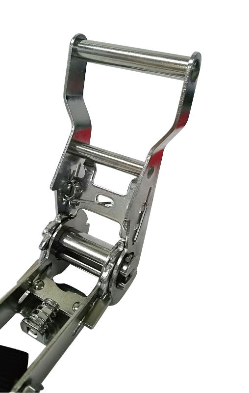 Tie Down Belt Stainless Steel 4.5m Trailer Towing Vehicle Reinforced Ratchet Lashing Belt 1935 Trailer Parts