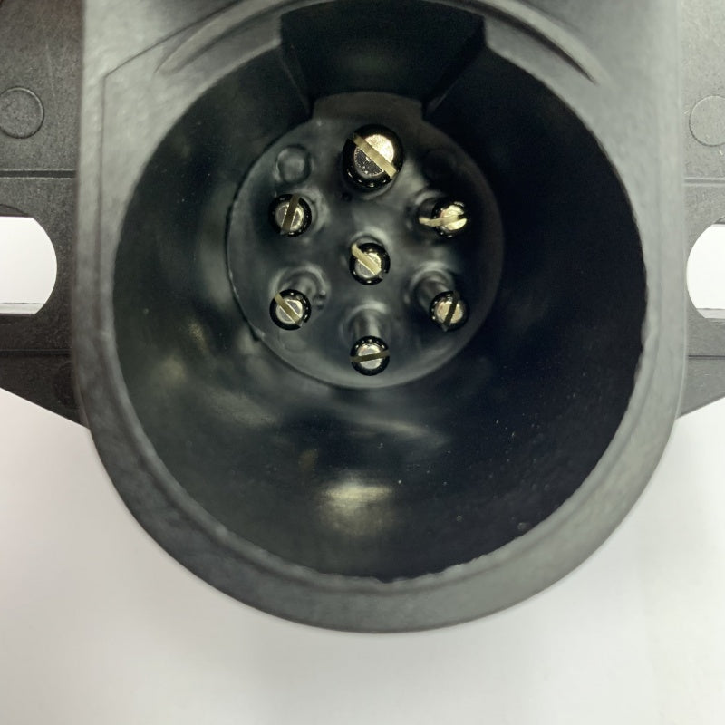 Electrical Wiring 7 Pin Connector Car Side Wiring Socket Made of Reinforced Plastic 201-02P Trailer Tight Japan Solex Tag Master