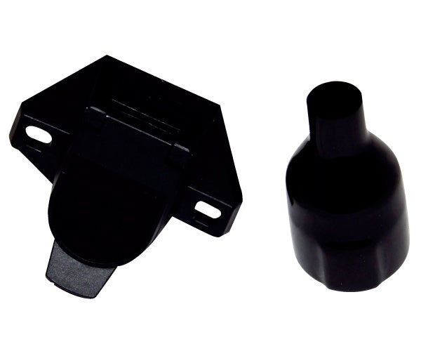 Electrical Wiring 7 Pin Connector Car Side Wiring Socket Made of Reinforced Plastic 201-02P Trailer Tight Japan Solex Tag Master