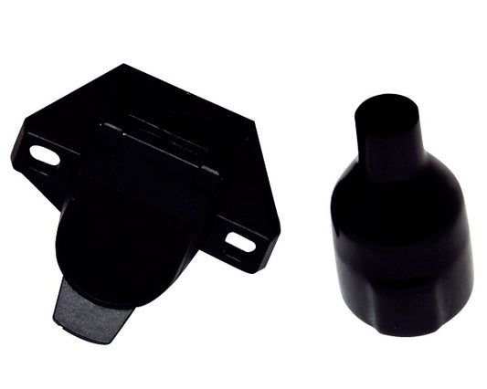 Electrical Wiring 7 Pin Connector Car Side Wiring Socket Made of Reinforced Plastic 201-02P Trailer Tight Japan Solex Tag Master