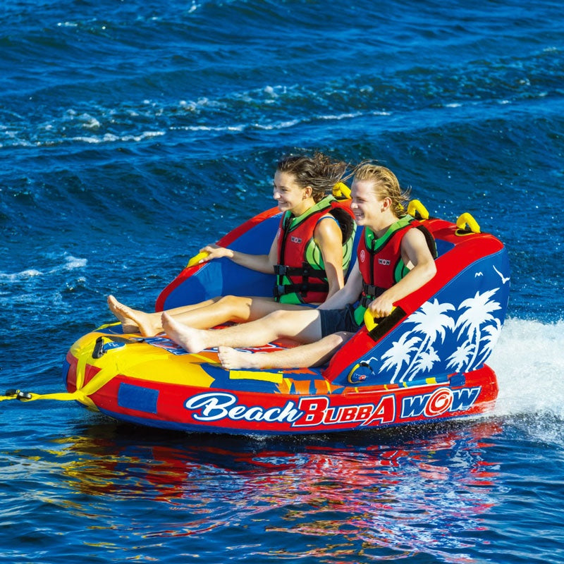 Sold out WOW Beach Bubba 2 WOW 2-person water toy towing tube banana boat rubber boat 22-WTO-3979