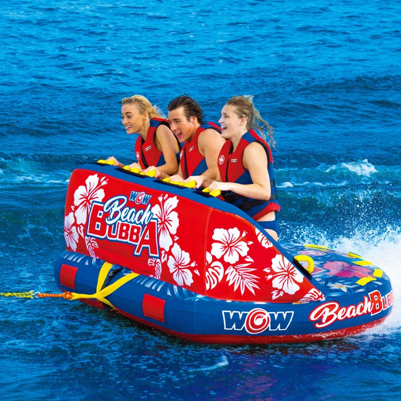 Sold out WOW Beach Bubba 3 WOW 3-person water toy banana boat towing tube rubber boat 22-WTO-3980