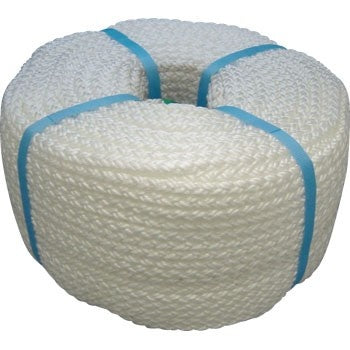 係船ロープ PP8つ打ロープ 【 12φ×200m 】.