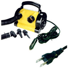 Electric Air Pump Inflator Banana Boat Rubber Boat Tube Float Pool Cigarette Lighter 100V Outlet Home Outdoor Use
