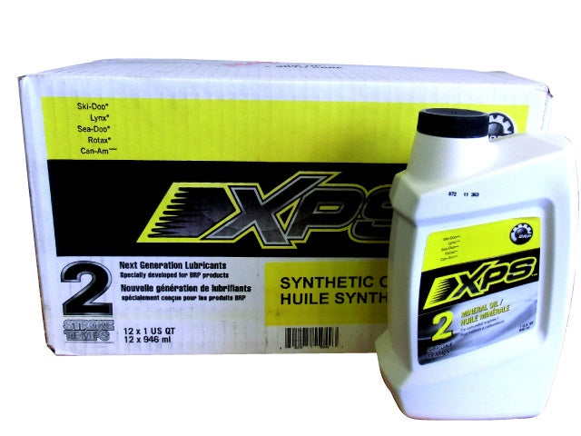 SEADOO Genuine XP-S Mineral Oil 2-Stroke 946ml x 12 bottles Engine Oil Genuine Case Sold BRP #293600117