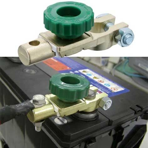 スイッチ付 バッテリーターミナル 800Aまで 【ケーブルを外す事なく供給 ・ 遮断できます!】