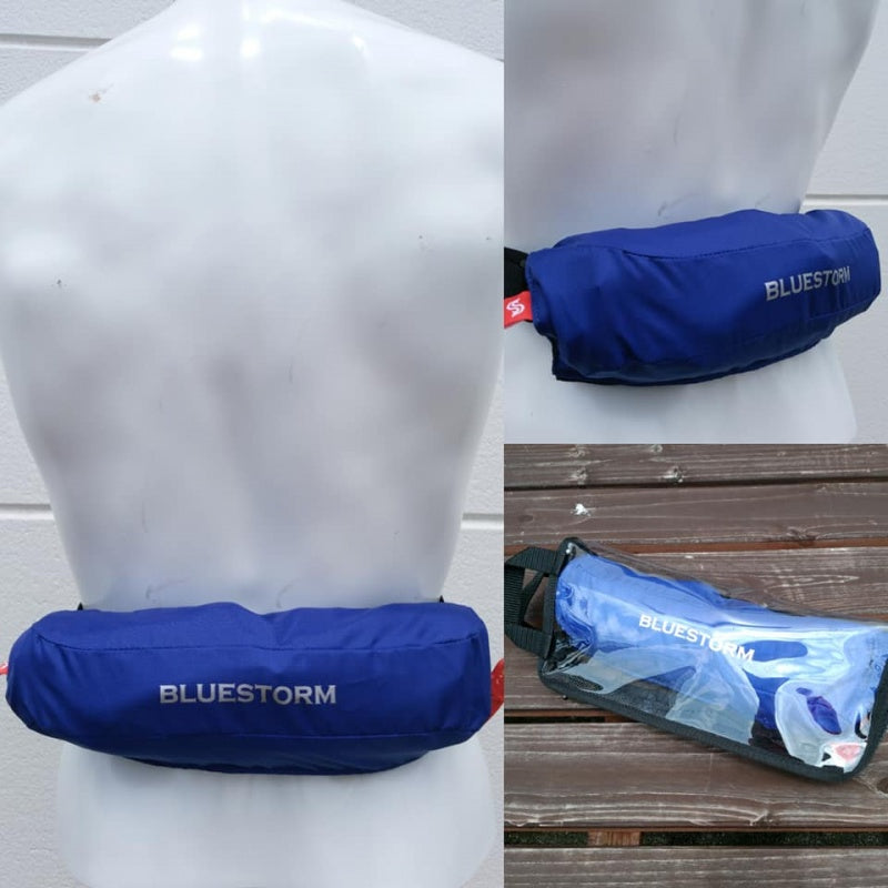 救命胴衣 国土交通省型式承認 タイプa 自動膨張式 桜マーク BSJ-9320RS ウエストベルト型 国土交通省認定 ライフジャケット 高階救命器具 ブルーストーム