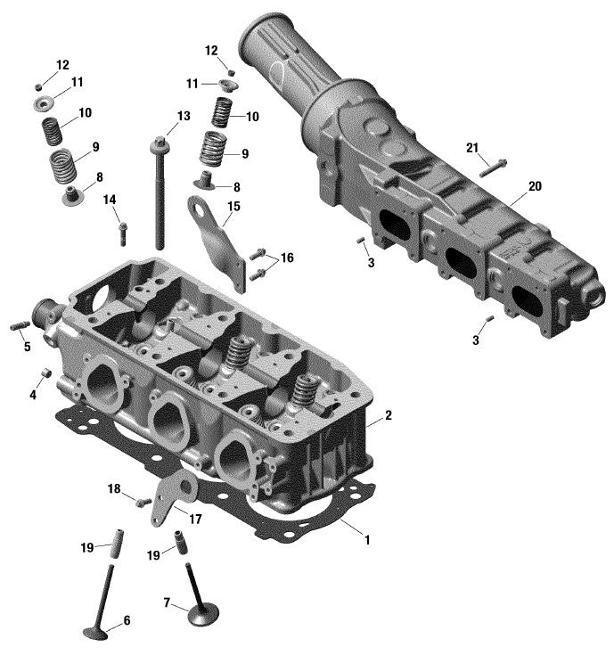 SGS SEADOO valve spring inside Sea-Doo 4-stroke genuine part number #420838280 aftermarket OEM parts parts SGS11003