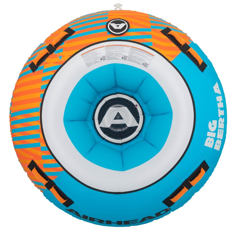 【プレゼント付き】AIRHEAD エアーヘッド BIGBERTHA ビッグバーサ 4名 43067大型 ウォータートーイ バナナボート トーイングチューブ ゴムボート