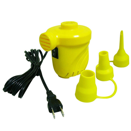 電動エアーポンプ 【コンセント仕様】 43291 吸排気OKのコンパクトな空気入 バナナボート トーイングチューブ 浮き輪