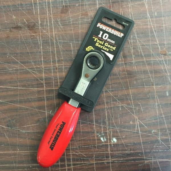 【在庫処分】 POWERBUILT ラチェットボックスハンドル 10mm 工具 TOOL 5198.