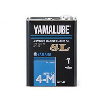 YAMAHA Genuine Marine Engine Oil YAMALUBE SL 4 Stroke 10W-30 4Lx6 Case 90790-71512