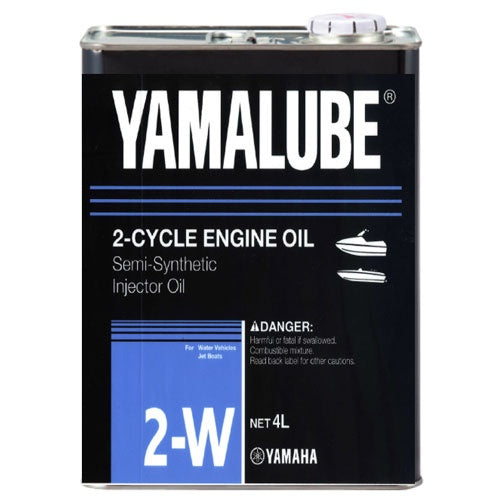 YAMAHA Yamaha Marine Engine Oil Genuine YAMALUBE 2W 2 Stroke 4L x 6 Case 90790-70424 Genuine GENUINE