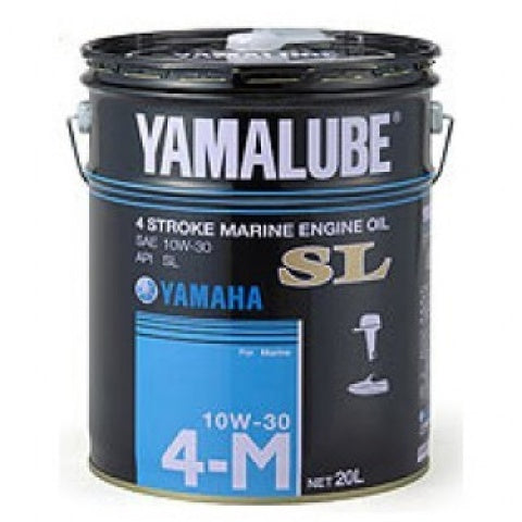 YAMAHA ヤマハ 純正マリン エンジンオイル YAMALUBE SL 【 4ストローク 】 20Lペール缶 90790-71511