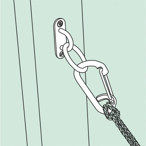 AK hook L type SUS316 Asano Metal Industry Co., Ltd. ASANO