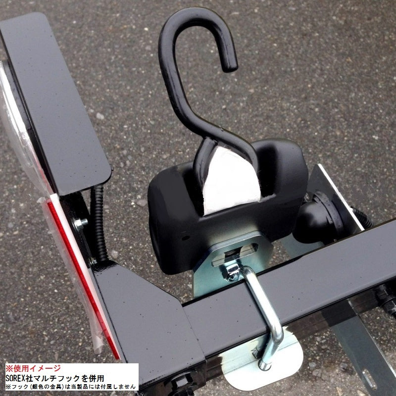 トランサムタイダウン 収納式 ステンレス  トレーラー タイダウン パッドセットL 714256-ULL