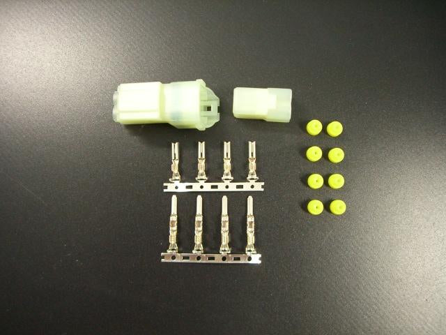 防水カプラー 【 4ピン 】 JL2714 配線 配線パーツ コネクター 防水 ジェットスキー 水上バイク マリンジェット