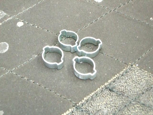 Caulk type hose clamp 10 pieces