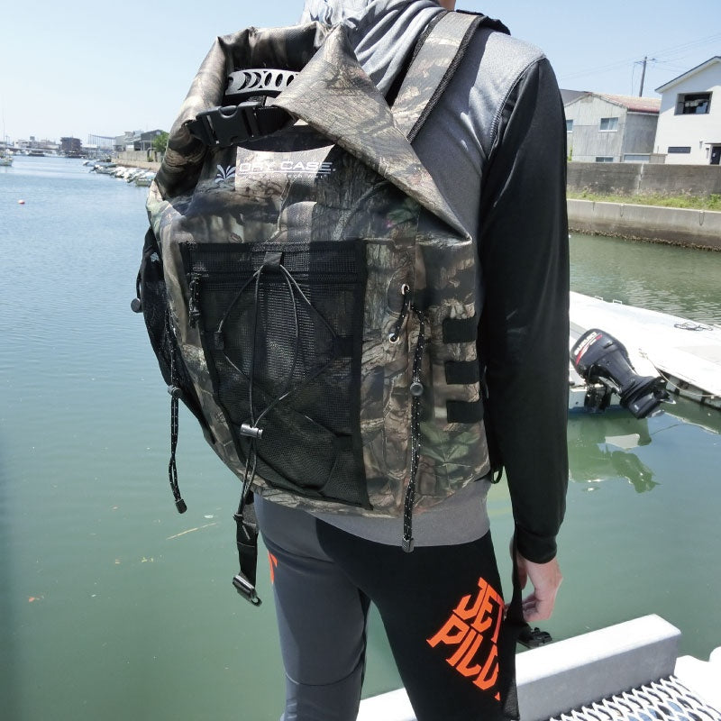 【SALE】DRYCASE ドライケースバックパック 簡易防水 3ロール デイバッグ アウトドア ツーリング アメリカブランド BAG カバン 鞄 リュック リュックサック
