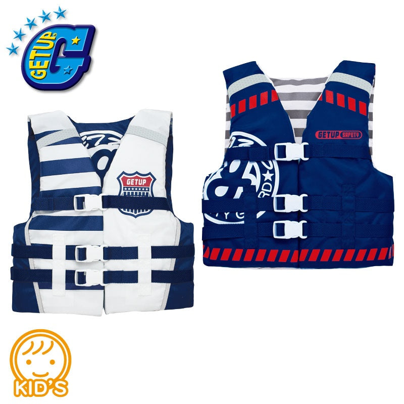【公式限定セール】GETUPライフジャケット こども キッズ ライフベスト GCL-352 子供 小学生 川遊び ジュニア プール 海水浴 水遊び マリンスポーツ