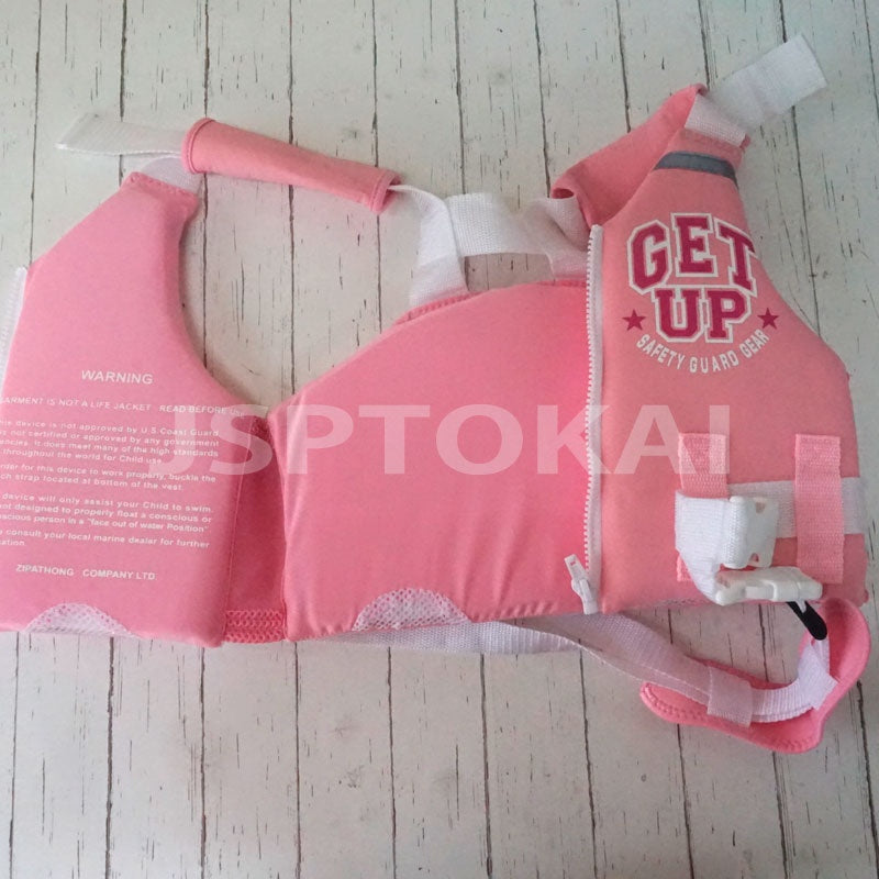 【1980円セール】ライフジャケット こども 女の子 キッズ ライフベスト GETUP GCN-391 ウェット素材 子供 小学生 川遊び ジュニア プール 海水浴 アウトドア 川遊び