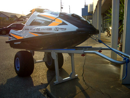 ジェットランチャー 2輪 J-130SX シングルコンパクト 2W スタンドアップモデル / シングルモデル 水上バイク factoryzero 【直送商品】