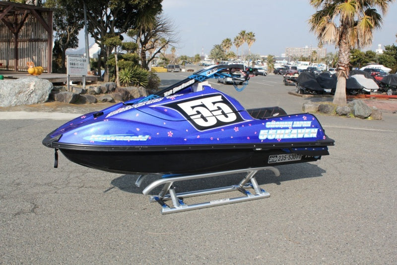 J-350SX Factoryzero アルミビーチスタンド Kawasaki 1500SX-R 用 PWCスタンド ジェットスタンド 水上バイク 水上スキー jetski   【直送商品】