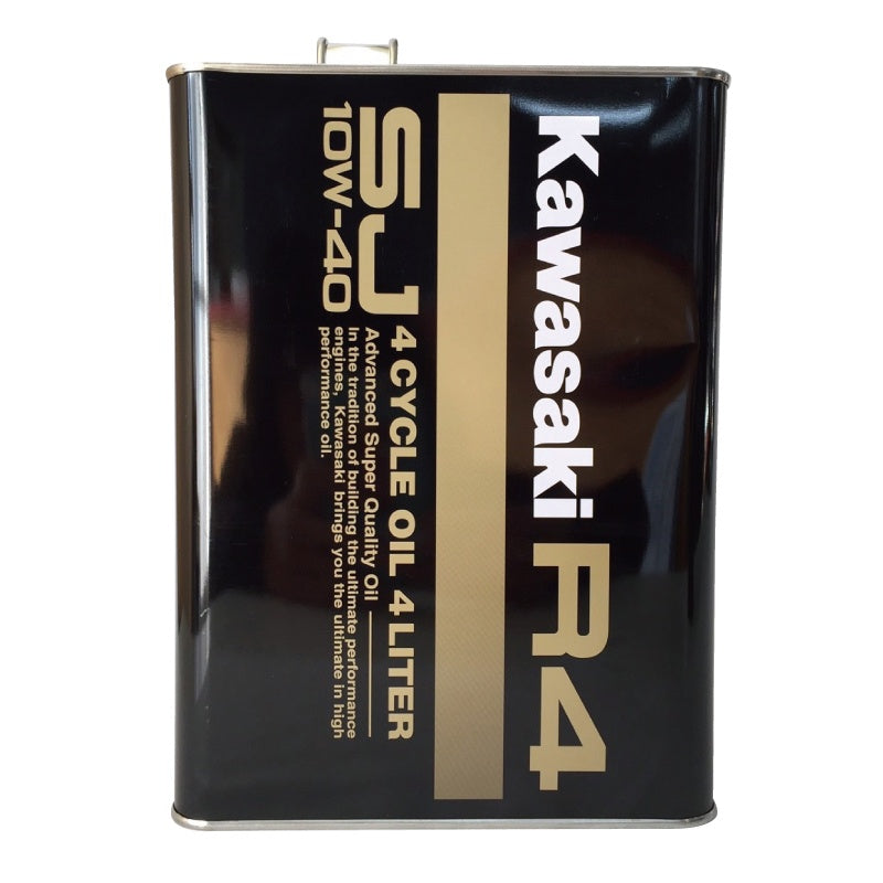 KAWASAKI カワサキ 純正品 JETSKI ジェットスキー 4サイクル エンジンオイル 【 R4 】 SJ10W-40 4L缶×6本入 ケース J0148-0002