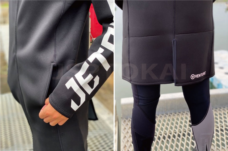 JETPILOT VENTURE Long Tour Coat JA21164 Marine Coat
