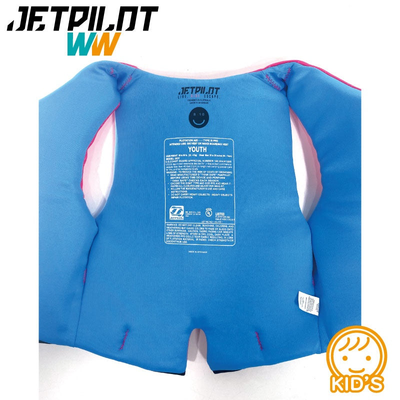 Sold out Jet Pilot CAUSE KIDS NEOVEST JA22305 Kids Life Jacket Children jetpilot Wakeboard