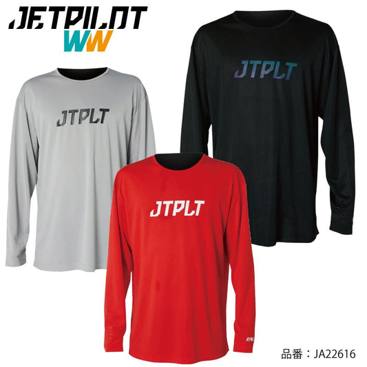 JETPILOT VAULT HYDRO TEE Jet Pilot Rush Shirt Long Sleeve Men's Rash Guard Jet Ski