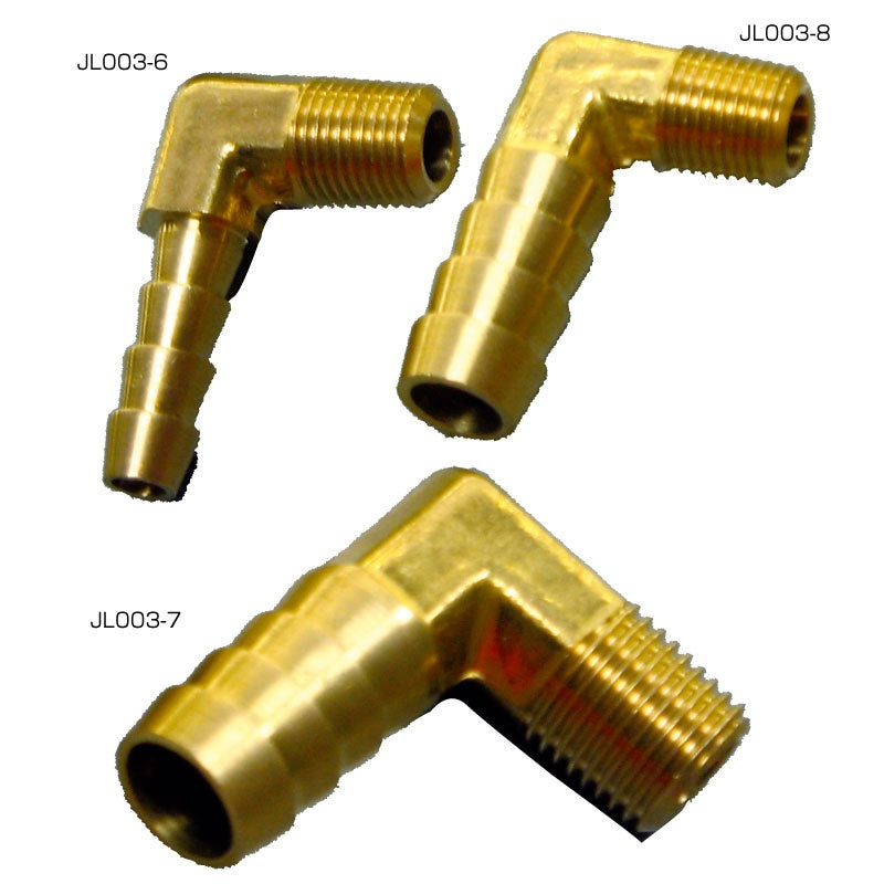 JL003-6 Fitting 1/8 pulse 90° thread 10mm: P0.9: outer diameter 7mm)