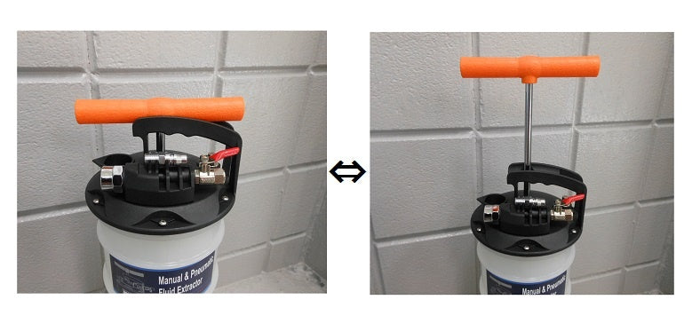 オイル エクストラクター オイルチェンジャー 4L / 6L オイル交換 メンテナンス 自動車 二輪 バイク ボート 水上オートバイ 【 大中小のホース標準装備 】