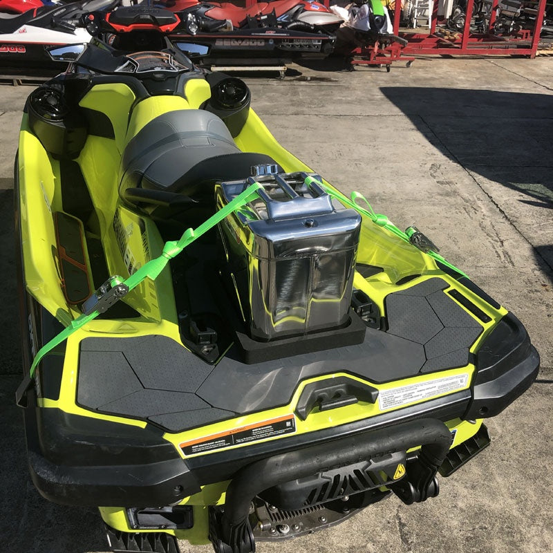 ガソリン携行缶 キャリーセット ガソリン缶セット リアデッキ 20L JL15101-SET-20 ツーリング YAMAHA Kawasaki SEADOO