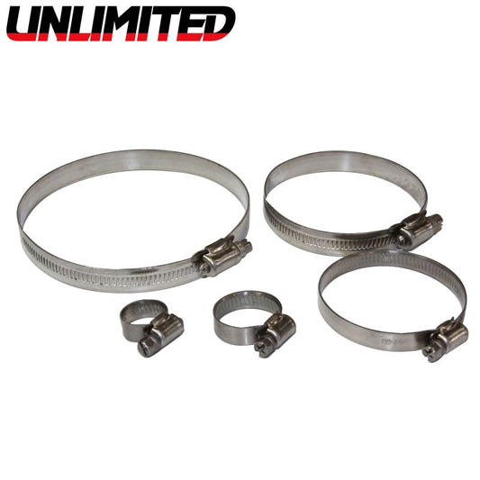 Stainless Steel Zebra Hose Clamp Watercraft Jet Ski Marine Jet