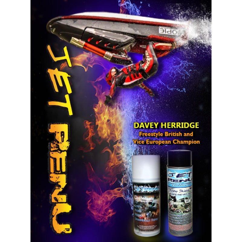 Waterless Detergent Dry Wash JET RENU High Foaming Foam Waterless Cleaner Jet Renu Jet Ski Boats Motorcycles Boats No Water Required Waterless Cleaning Spray Type