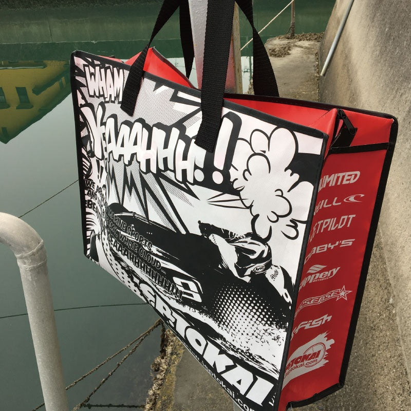 【JSPTOKAIオリジナル】 ショッピングバッグ ライフジャケット ビーチバッグ BAG 鞄 マリンスポーツ アウトドア  カバン