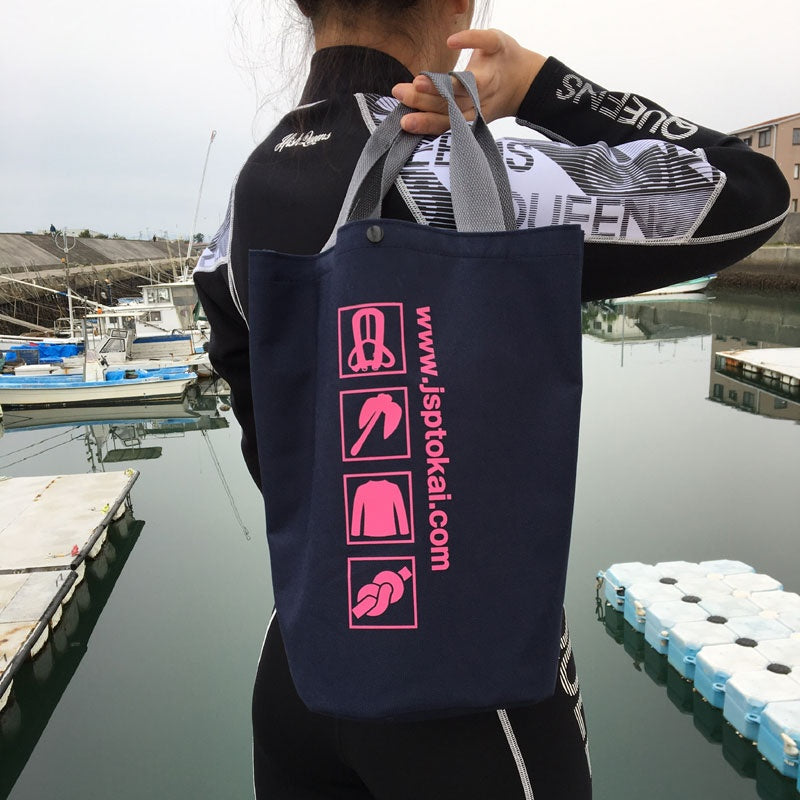 JSPTOKAIオリジナル アンカーバッグ 海水浴 収納 海 川 係船ロープ