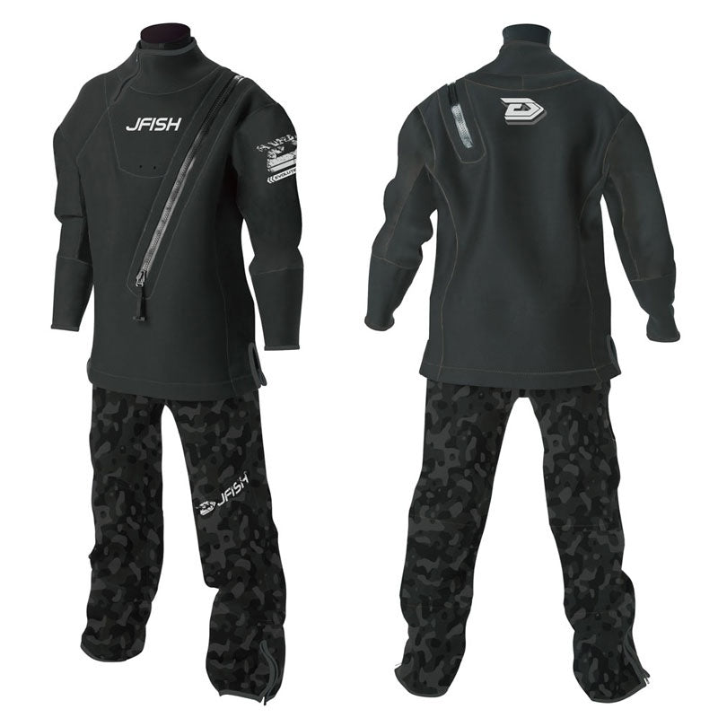 J-FISH ウエットドライスーツ アンクルタイプ ネオプレーンシール 冬用 ウエットスーツ JWD-426