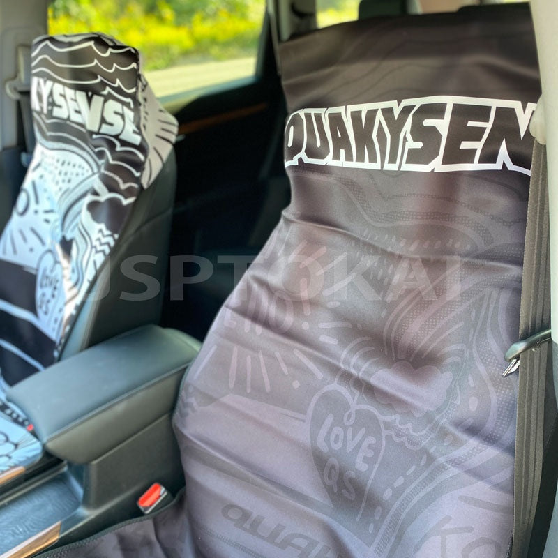 【SALE】クエーキーセンス 自動車 YOLOマルチマット カーシートカバー  ウエット素材 座席カバー アウトドア  スノボ