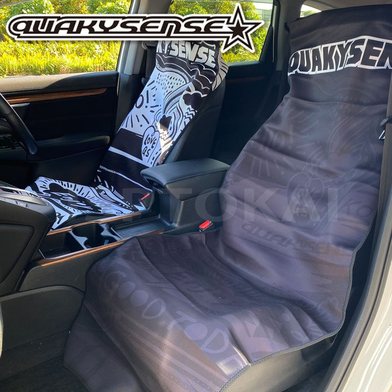 【SALE】クエーキーセンス 自動車 YOLOマルチマット カーシートカバー  ウエット素材 座席カバー アウトドア  スノボ