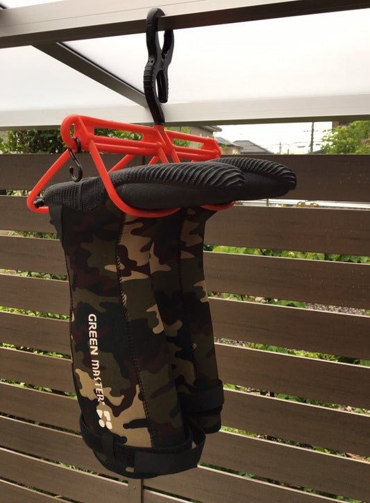 HANGER Multi-hanger Boots Mountain stream shoes Waders Marine boots Ayu tights Ayu tabi Footwear Drying