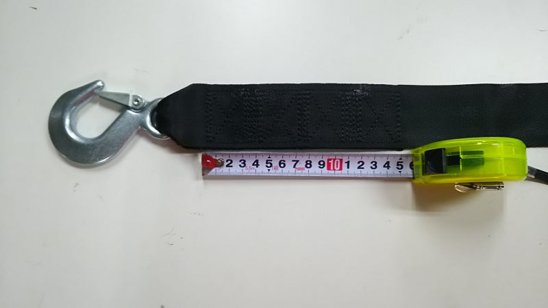 Long Life Winch Strap 4.5m N410-45S Large Hook Winch Belt Trailer Parts Boat Trailer