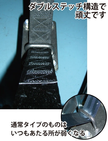 ロングライフウインチストラップ 6.0m ラージフック N410-60S トレーラー部品 ボートトレーラー