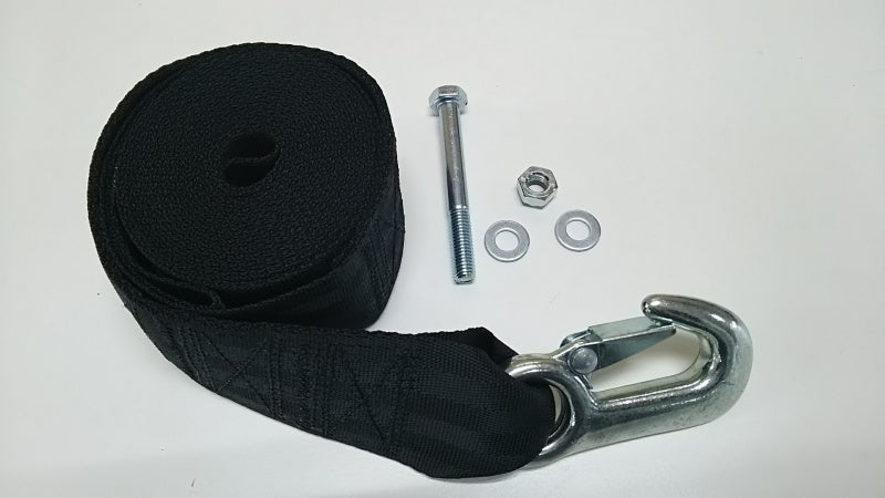 Long Life Winch Strap 4.5m Small Hook N420-45 Trailer Parts Boat Trailer