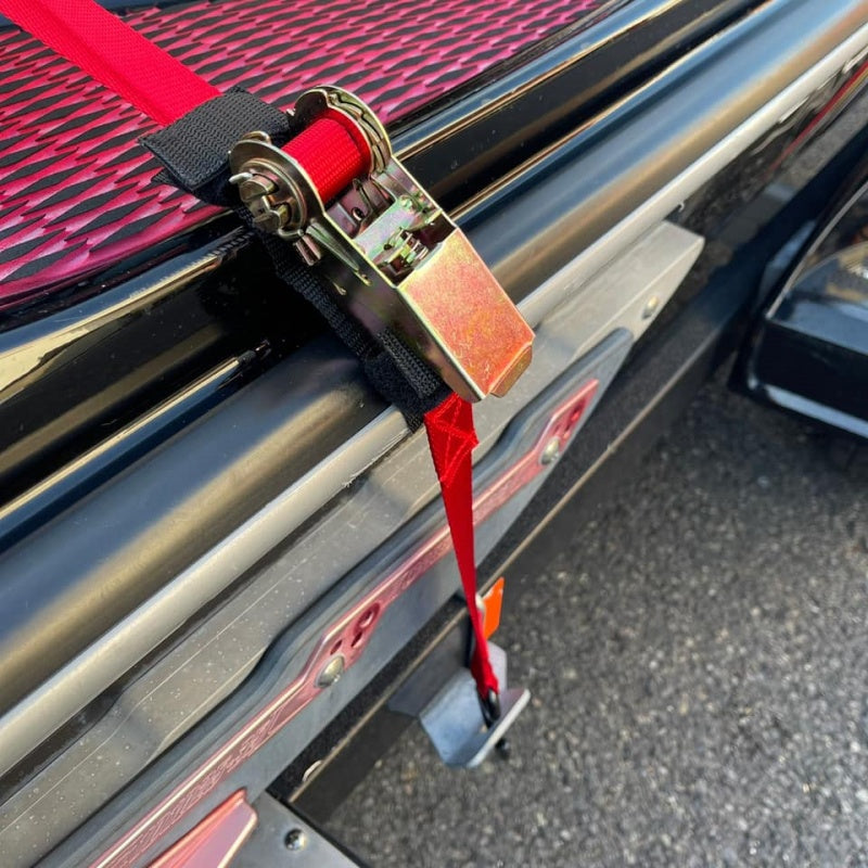 STD Tie Down Belt with Protector Steel Lashing N42026 Fixed Trailer Parts Boat Trailer